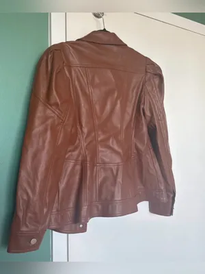 Anthropologie Faux Leather Corset Puff-Sleeve Jacket thumbnail 8