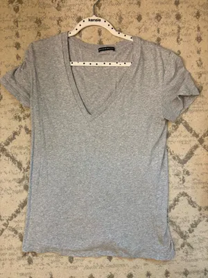 Brandy Melville V-Neck Tee thumbnail 1
