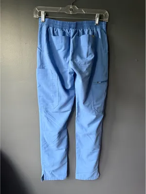 FIGS Technical Collection Light Blue Scrub Pants XXS thumbnail 2