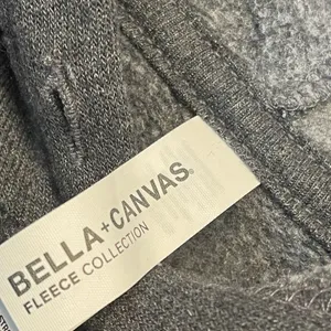 POSHMARK Hoodie Sweatshirt Women's Large Charcoal Gray Pocket Long Sleeve Fleece thumbnail 7