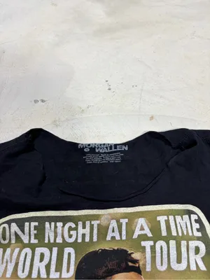 Morgan wallen Black 'One Night at a Time' Tour Tee small thumbnail 6