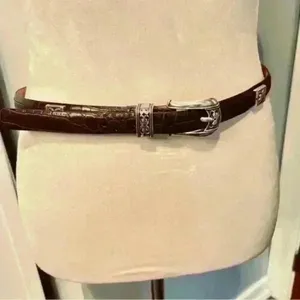 Ladies Decorative Belt Brown thumbnail 1