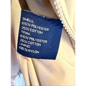 VTG Mackintosh New England Light Tan Lightweight Hooded Jacket Size Medium (7031 thumbnail 8