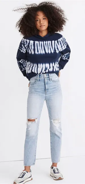 Madewell Jeans The Perfect Vintage in Calabria Wash: Ripped Edition 26 thumbnail 1