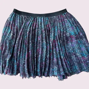 Free People FP One Floral Pleated Mini Skirt XS thumbnail 1