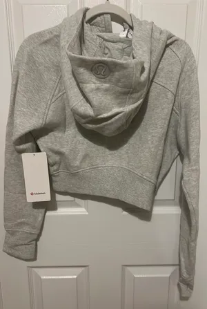 Lululemon Scuba Full-Zip Hoodie Gray thumbnail 3