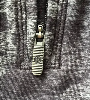 EUC Lululemon Warm Stabilizer 1/2 Zip Running Jacket Size 8 thumbnail 6