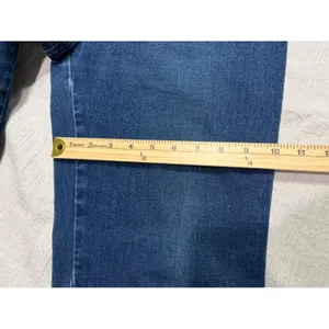 Vintage Wrangler High Rise Straight Leg Jeans Blue USA Made 12NBPRB 7/8 x 36 thumbnail 9