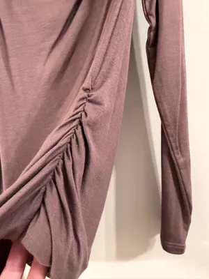 Vestique Brown Off the Shoulder Top thumbnail 3