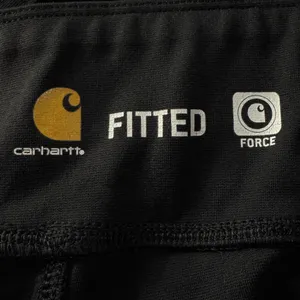 Carhartt Force X-Large (16/18) Fitted Legging Pants Hi-Rise Stretch Pocket Black thumbnail 8