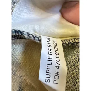 Denim & Supply Ralph Lauren Southwestern Geometric Print Cropped Top Blue M thumbnail 7