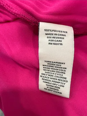 Nanette Lepore Pink Pleated Sleeveless Blouse top size M thumbnail 6