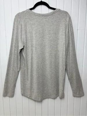 lululemon athletica Heather Gray Crewneck‎ Pullover thumbnail 3