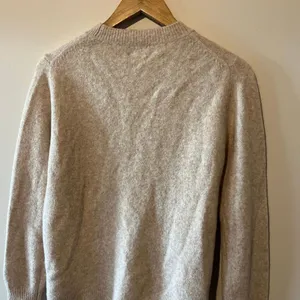 J. Crew Extra Soft Crewneck Sweater Heather Oatmeal Tan Small thumbnail 4