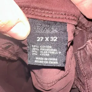 Buckle Black maroon 27x32 skinny normcore jeans thumbnail 3