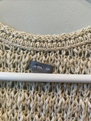 Women’s Cream sweater Tank Top thumbnail 2