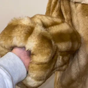 INC International Concepts Luxurious Faux Fur Jacket Size Large thumbnail 4
