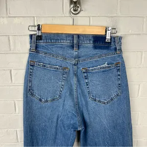 Abercrombie + Fitch Curve Love Ankle Straight Ultra High Rise Jeans Size 27/4 thumbnail 9