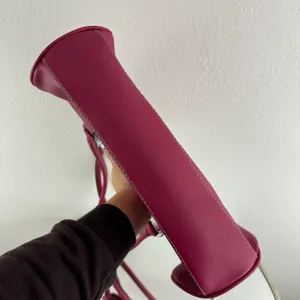 CRAZY HORSE Vintage 90s Y2K Hot Pink Faux Leather Barbiecore Shoulder Bag Purse thumbnail 11