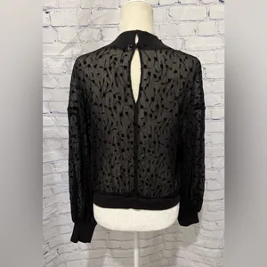 ZARA Combination Crop Top large Black thumbnail 4