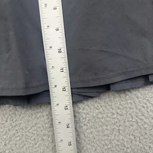 Lululemon Run Pace Setter Skirt Skort Gray Athletic Tennis Athleisure Women's 10 thumbnail 8