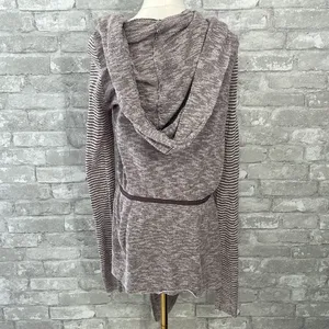 Free People For Keeps Hooded Cardigan Sweater Tie Front thumbnail 5