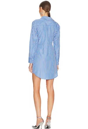 Steve Madden Blue and White Striped Dress thumbnail 2