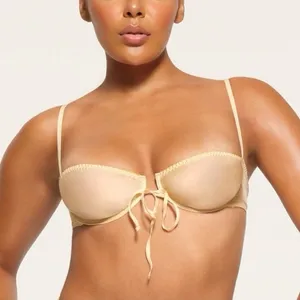 Skims Romance Balconette Bra Butter Size 38D thumbnail 1