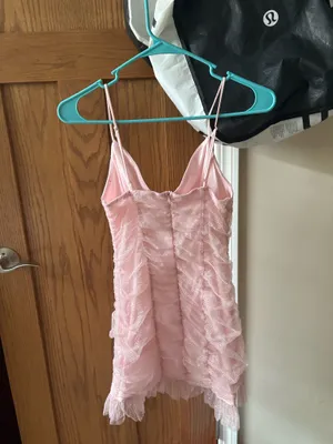 Pink Lucy in the Sky Mini Dress thumbnail 4