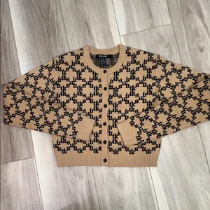 Ksubi logo printed cardigan sweater size XS thumbnail 2