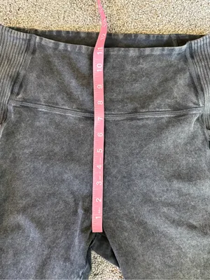 Aerie OFFLINE OG High Rise Acid Wash Pocket Leggings Gray L thumbnail 7