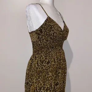 90’s vintage cheetah print maxi dress thumbnail 10
