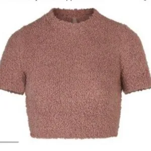 Skims‎ Cozy Knit Crop Mauve Top XXS/XS Turtleneck layered transitional chic thumbnail 1