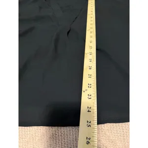 Lulus Black Sheer Blouse Size L Short Sleeve Relaxed Fit Boho Minimalist Chic thumbnail 5