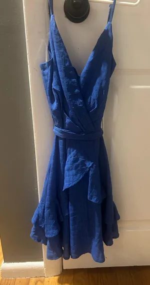 Rufal blue dress thumbnail 1