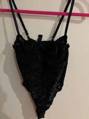 Black Leopard Bodysuit thumbnail 3