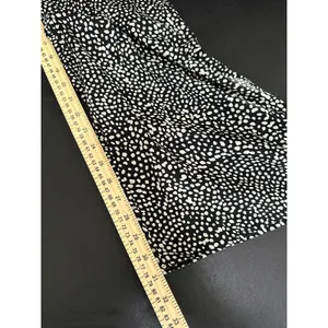 Bar‎ III Jumpsuit Women SMALL Black Cream Polka Dot Sleeveless Pockets Romper thumbnail 10