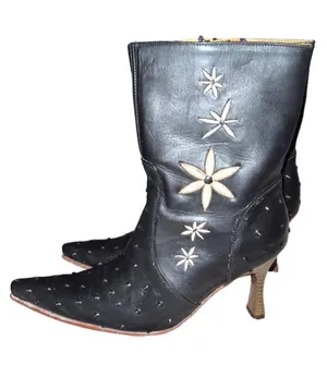 El Canelo Black Cowgirl Boots thumbnail 8