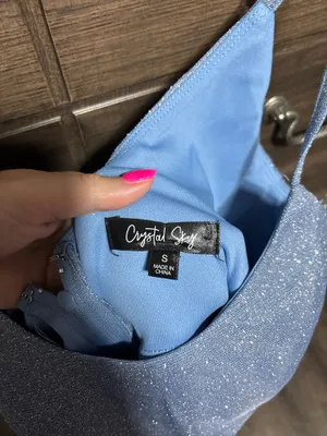 Crystal sky dress Blue thumbnail 2