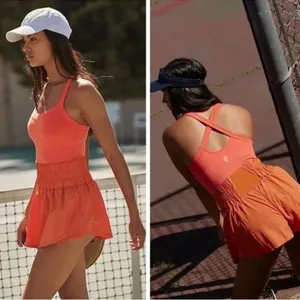 Free People Movement Way Home Skortsie in Morning Burst Size L Activewear Tennis thumbnail 2