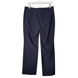 NWT Ann Taylor The Trouser in Seamless Stretch Curvy Fit Pants Navy Blue Size 10 thumbnail 4