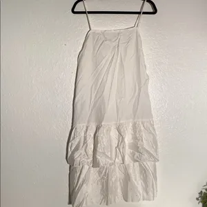 Vintage 80’s Bone White‎ Lace Dress Sise S/M thumbnail 6