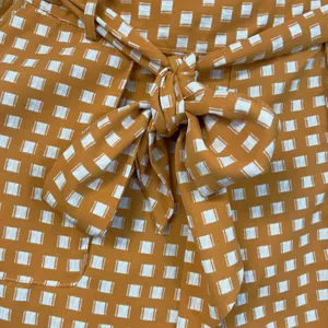 A New Day Geometric Print Shorts Womens Large Tie Waist Minimal‎ Preppy Mod thumbnail 5