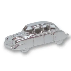 Vintage Sterling silver antique automobile car charm or Pendant thumbnail 4