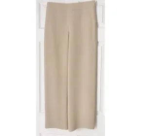 Giorgio Armani Vintage beige wide leg trousers thumbnail 2