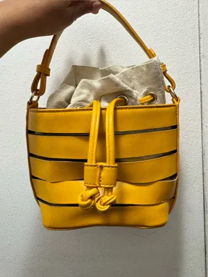 Free People Yellow Bucket Drawstring Mini Bag thumbnail 3