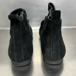 Lucky Brand Women’s Black Suede Ankle Boots - Size 8 - VGUC thumbnail 7