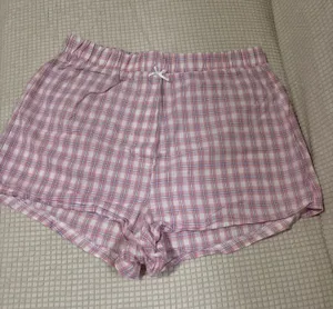 Altar'd State Plaid shorts pink thumbnail 1