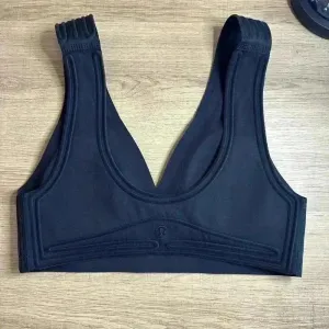 Lululemon Get in Line Bra Light Support, A/B Cups Black / Black thumbnail 2