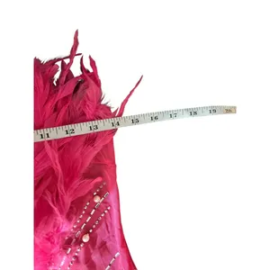 Women's Bodycon Super Pearly Pink Lace Dress thumbnail 6
